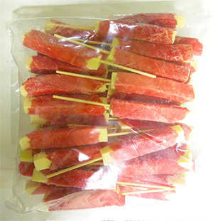 brochettes bœuf fromage 20g / pc 6 x 1kg France